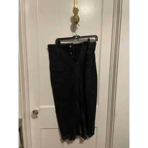 Zara Woman Size 8 Dark Black Jeans